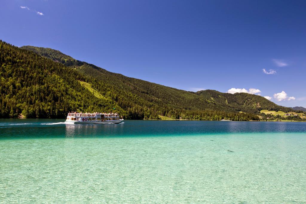 Ferienhof Obergasser Und Bergblick Weissensee Kültér fotó