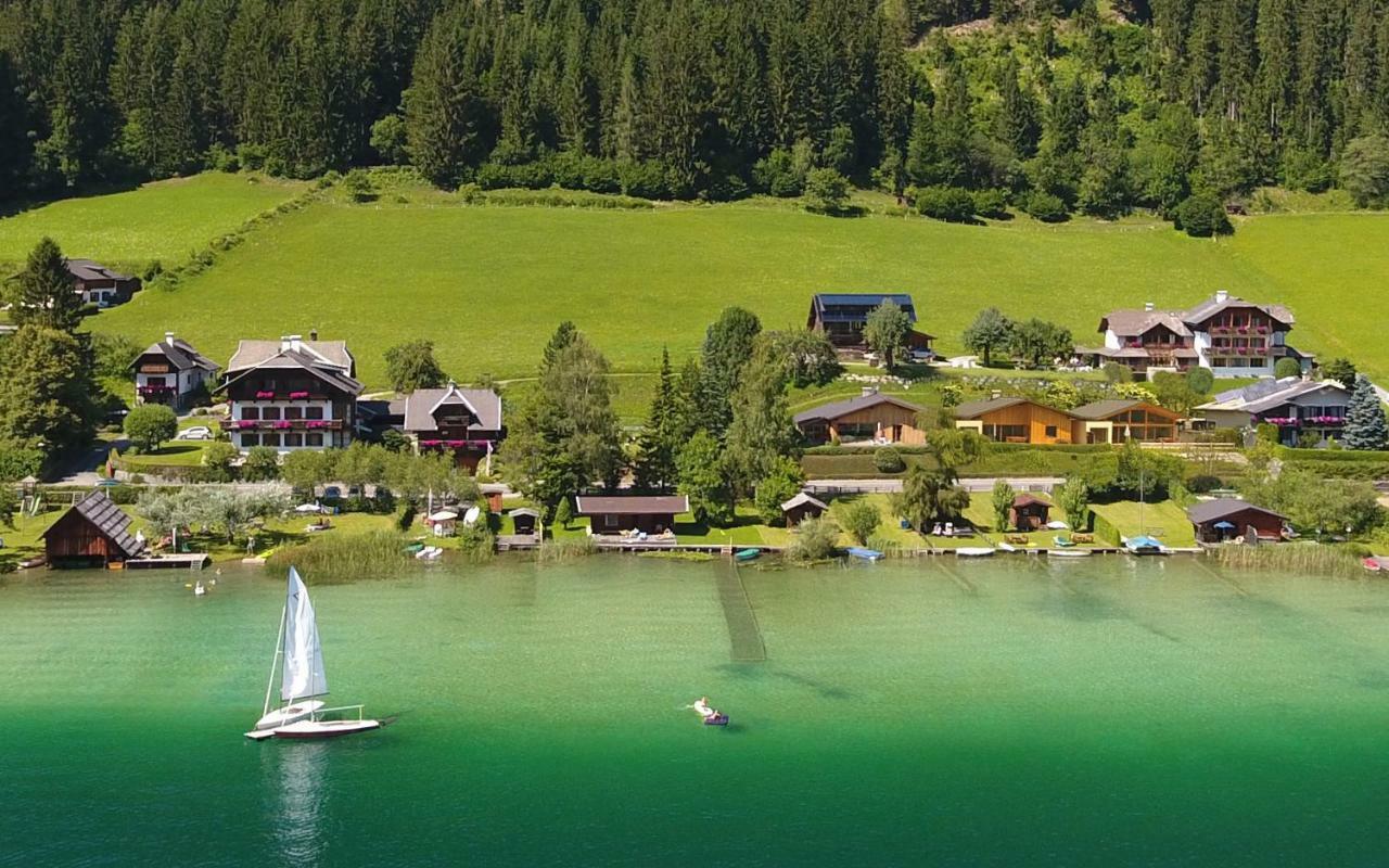 Ferienhof Obergasser Und Bergblick Weissensee Kültér fotó